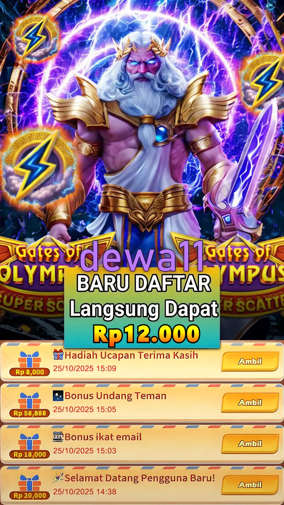 dewa11 Masuk
